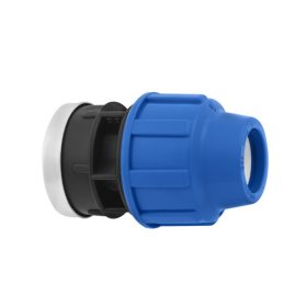 D32x3/4" BM - átmenet fémgyűrűvel - Poliext