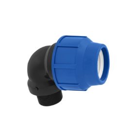 D63x2" KM - könyök - Poliext