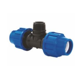 D25x1/2"xD25 KM - T-idom - Poliext