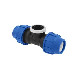 D40x5/4"xD40 BM - T-idom fémgyűrűvel - Poliext