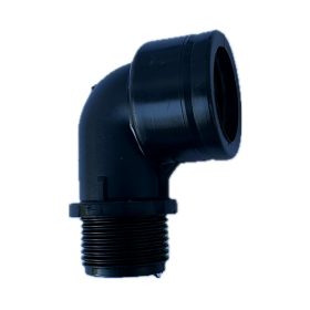 Műanyag könyök 1/2" KB