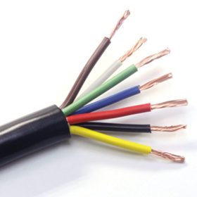 Földkábel - 7x0,8 mm - 24 V-ra