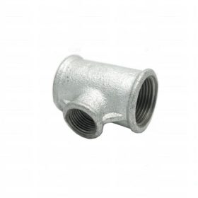 Galvanizált T-idom 1"x1/2"x1"