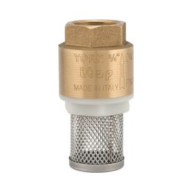 York típusú lábszelep műanyag tányérral