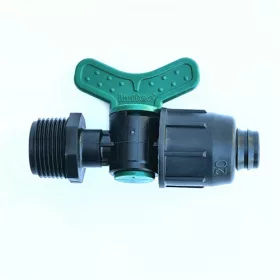 D20x3/4" KM - műanyag csap - 4 bar - Irritec