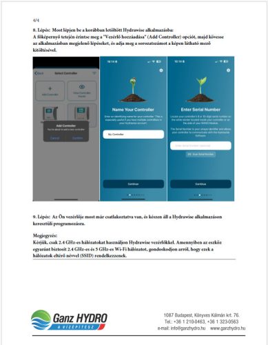 Hunter X2-WAND WIFI modul