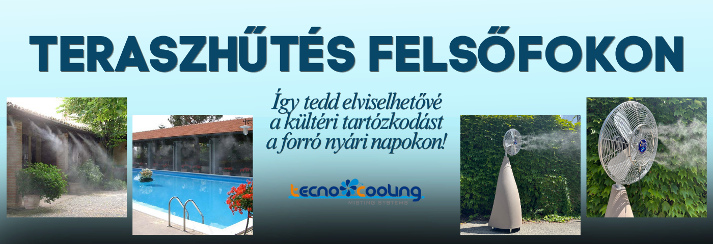 Teraszhűsítés felsőfokon: Így tedd elviselhetővé a kültéri tartózkodást a forró nyári napokon!