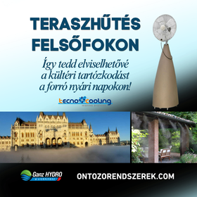 Teraszhűsítés felsőfokon: Így tedd elviselhetővé a kültéri tartózkodást a forró nyári napokon!